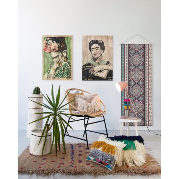Panneau décoratif en bois FRIDA KAHLO – Image 2